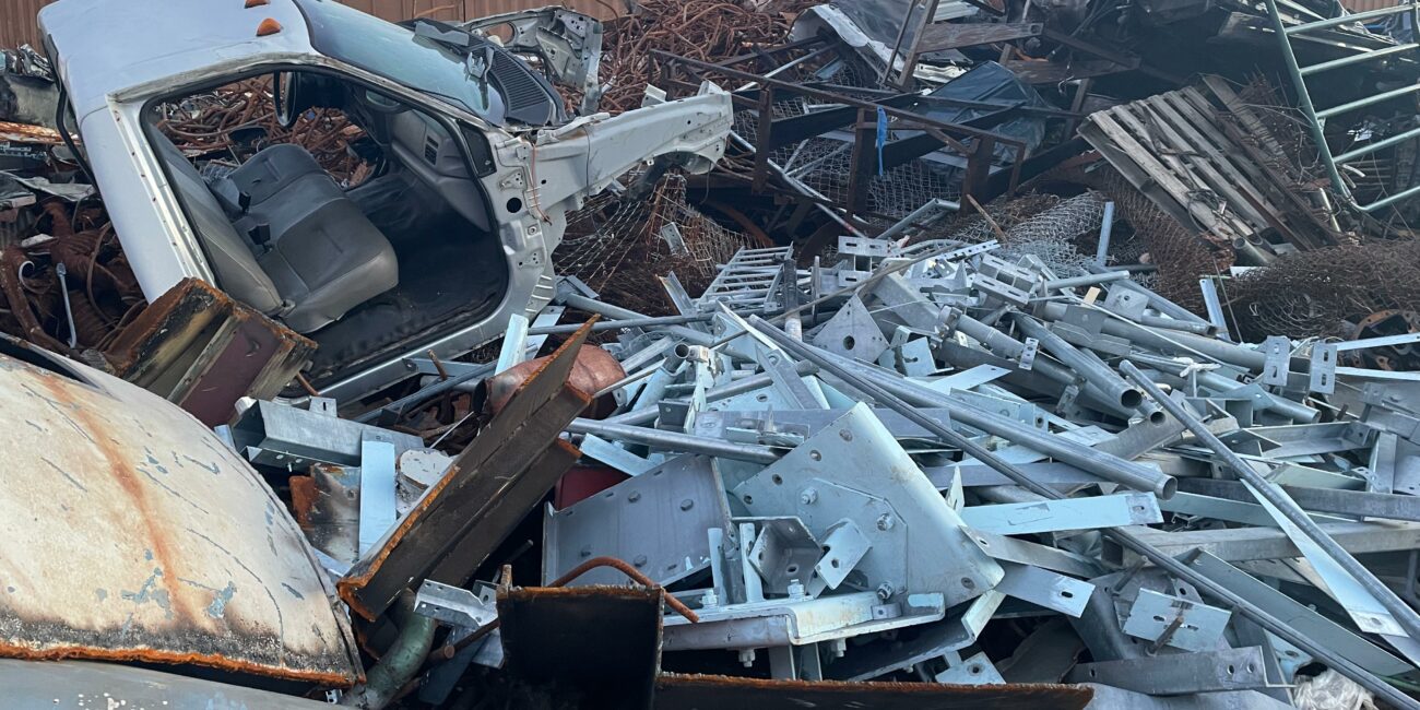 Environmental benefits of recycling industrial scrap metal